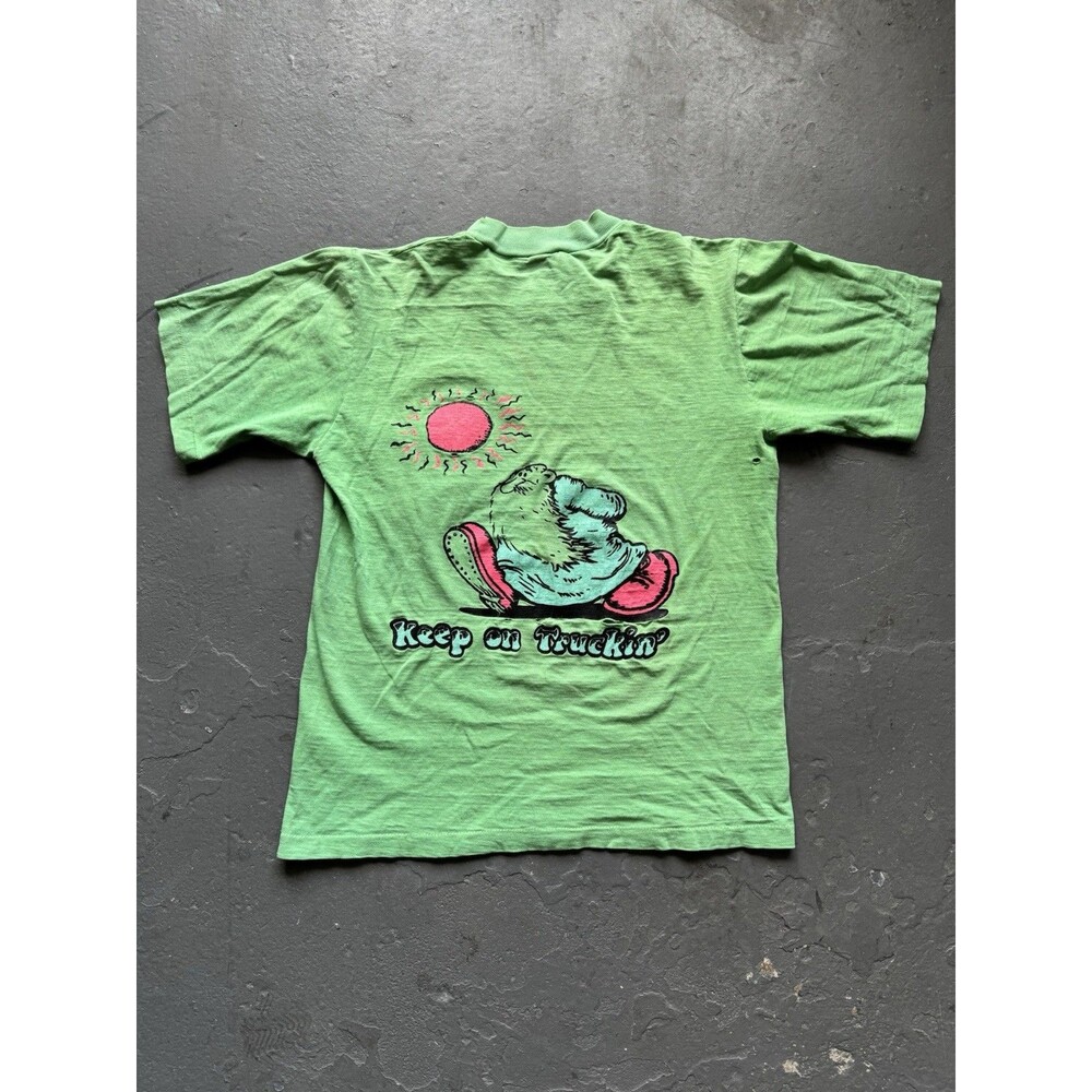 Vintage 60s R Crumb Ron Jon Pocket T Shirt